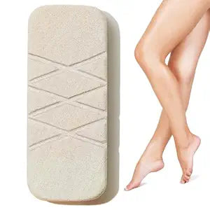 GET EVEN LEG SCRUB: Stone Body Scrubber & Leg Exfoliator for Strawberry Legs Treatment, Ingrown Hair, KP Bump - Exfoliating Stone for Dry Skin & Feet, Dead Skin Remover for Body