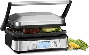 Cuisinart Griddler with Smoke-Less Mode, GR-6SNAS