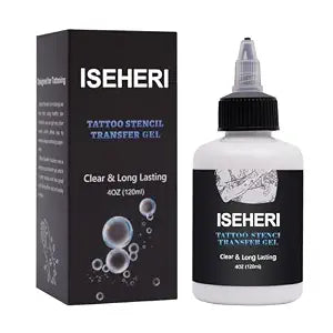 Tattoo Transfer Gel, 4oz Stencil Cream - Fast & Clear Long Lasting Solution for Tattoo Artists - Supplies