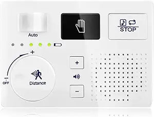 KiaoTime Bathroom White Noise Machine for Bathroom Privacy Motion Activated, Bathroom Noise Blocker - Sound Machine of Running Water Masks The Sound of Toilet Bathroom Restroom
