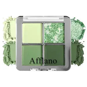Light Green Eyeshadow Palette, 4 Shades Matte & Shimmer High Pigment Eye Shadow ï¿½ï¿½ï¿½ No Talc, Vegan, Long-Lasting ï¿½ï¿½ï¿½ Forest, Sage, Cypress Green for Everyday Smokey or Fantasy N