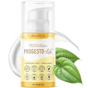 Advanced Progesto-Life Balancing Skin Cream for Women 4oz | Cosmetic Skin Cream with 2000mg of Progesterone per Container | Dermatologist-Tested, Hypoallergenic & Cruelty-Free | 96 Applications
