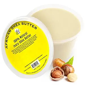 RA COSMETICS 100% Pure Shea Butter, Ivory 16oz