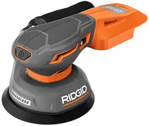 RIDGID 18V SubCompact Brushless Random Orbit Sander (Tool Only) (Renewed)