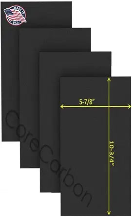 4-Pack Exact Fitment Carbon Pre-Filter Designed to Fit Honeywell