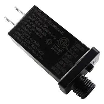 24V6W LED Transformer Class 2 LED Power Supply, Waterproof IP44 Low Voltage Seasonal Use LED Driver US CA Plug for Halloween Christmas String Light, Projector Light, Lawn Lamp