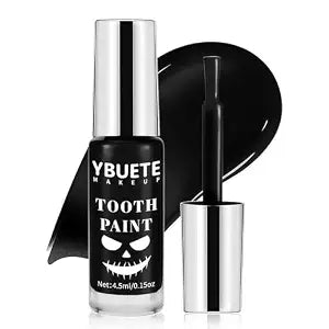 YBUETE Professional Halloween Black Tooth Paint for SFX Makeup