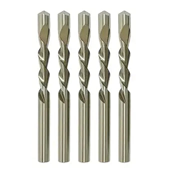 12 Pieces 1/4 Inch Drywall Cutting Tools Guide Point Cutting Bits,HSS65(M2) Materials Drill Bits, Cutting Drywall, Used for with Spiral Saw and Power Tools