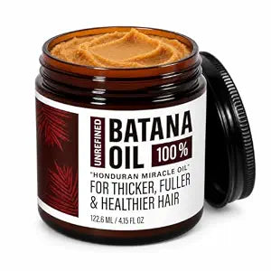 Organic Batana Oil for Dry Hair, Raw Unrefined, 4.15 fl oz