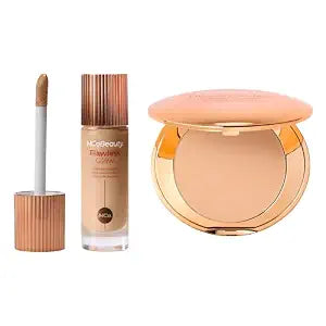 MCoBeauty Flawless Glow Skin Filter & Pressed Powder Set - Medium