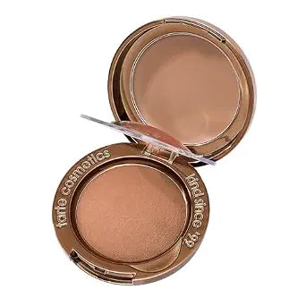 tarte macaron sculpt & bronze duo ï¿½ï¿½ï¿½ï¿½ï¿½ï¿½ï¿½ï¿½ï¿½ 2-in-1 Cream + Baked Powder Bronzer, Contour Powder Face Makeup, Peptides and Hyaluronic Acid Hydrates & Plum