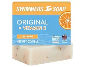 Chlorine Removal Swimmers Soap Bar with Vitamin C, 4 oz