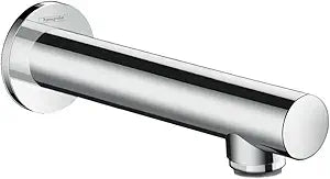 hansgrohe hansgrohe Talis S Premium 3-inch Modern Coordinating Tub Spout in Chrome, 72410001