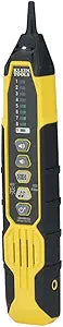 Klein Tools VDV500-223 Wire Tracer Digital Probe with LED Work Light for Ethernet, Internet, Telephone, Speaker, Coax, Video, and Data Cables RJ45, RJ11, RJ12