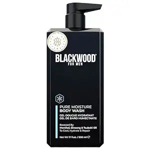 Blackwood For Men Pure Moisture Body Wash, Menthol, Sensitive Dry Skin 17oz