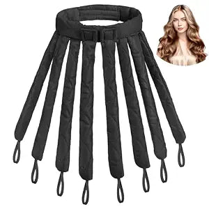 Heatless Curls Overnight Headband for Long Hair Heatless Curler Headband