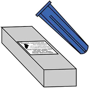 8-10 Conical Plastic Anchor Kit (Pack Qty 10) BC-0814PACPK by Shorpioen