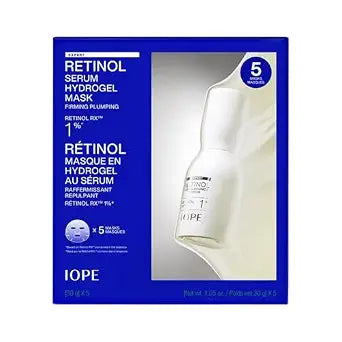 IOPE Expert Retinol RX 1% Super Bounce Serum - Gentle Anti-Aging Face Serum for Beginners - Visibly Firms Skin, Refines Pores, and Smooths Wrinkles