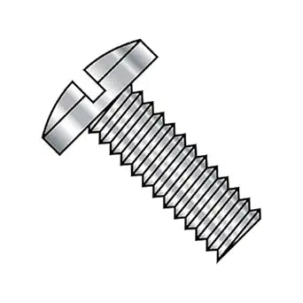4-40X3/4 Slotted Binding Undercut Machine Screw Fully Threaded 18-8 Stainless Steel (Pack Qty 5,000) BC-0412MSB188 by Shorpioen