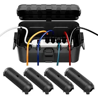 [5 Piece] RESTMO Outdoor Electrical Box Set1 x Extra Large + 4 x Small