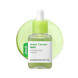 SUNGBOON EDITOR Green Tomato NMN Pore Minimizing Ampoule, 1.35 fl.oz