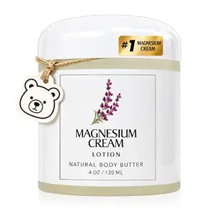Magnesium Cream Lotion for Feet and Joints with Arnica, Soothing Relief Relaxation with Natural Magnesium Ingredients Oasis for Sleep Night Bear in Mind for Mama Women Men,1 Pack