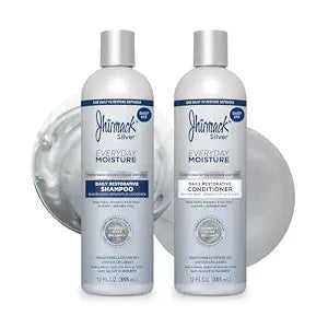 Jhirmack Silver Everyday Moisture Shampoo & Conditioner Set, 12 oz