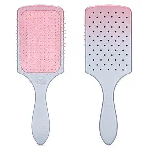 Wet Brush Paddle Detangler Hair Brush, Pink/Purple (Feel Good Ombre), Ultra-Soft IntelliFlex Bristles w/AquaVent Design, Great For Treatment & Mask Application, Women, Men, Wet, Dry and Damaged Hair