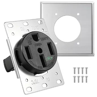 HBL9450A 14-50R Socket 50A 125/250V 3-Pole 4-Wire UL Certified