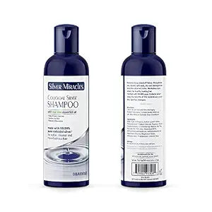 Silver Miracles Colloidal Silver Shampoo With Tea Tree Essential Oils