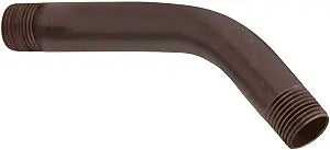 Moen Oil Rubbed Bronze Shower Arm Shower Arm With 1/2-Inch IPS Connections, 6-Inch, 10154ORB