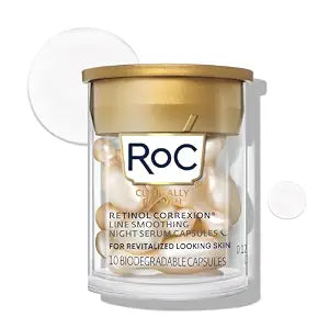 RoC Retinol Correxion Anti-Aging Wrinkle Night Serum Capsules - 10 Count