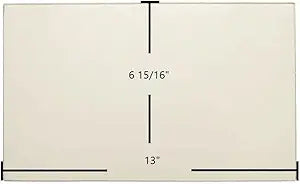 Big JimΓs Door Glass Replacement Γ 13" x 6 15/16" High-Temperature Ceramic Glass Panel (Big Jims)
