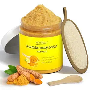 Turmeric Vitamin C Body Scrub Remove Dead Skin Exfoliating for Dark Spots