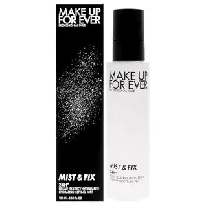 Mist and Fix 24 Hour Hydrating Setting Spray by Make Up For Ever for Women - 3.4 oz Spray