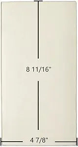 Jotul I 80 Mini Classic Ceramic Glass Panel Γ 4 7/8" x 8 11/16"