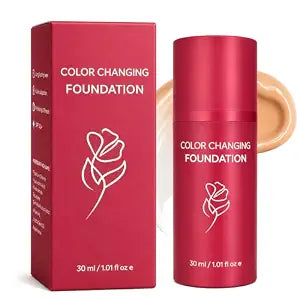 Color Changing Foundation, Korean Foundation for Mature Skin,Korean Makeup