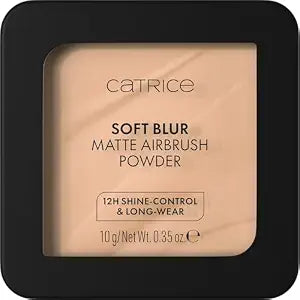 Catrice Soft Blur Matte Airbrush Powder, Pressed Powder, Vegan (020N)