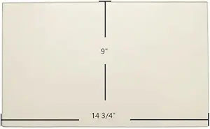 Archgard 1800, Chalet 1800 Replacement Glass Γ 14 3/4" x 9" (Part #307-0057)