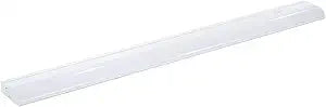 Hexton 48" Long 17w LED Under Cabinet Light Bar with 5 Color Temperature Change - White