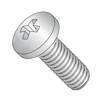 M2-0.4 x 20 mm Machine Screws/Phillips/Pan Head / 18-8 Stainless Steel / DIN7985A (Carton: 4,000 pcs)