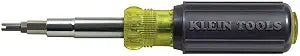 Klein Tools 32527 11-in-1 Multi-Bit Screwdriver/Nut Driver