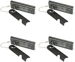 Magnesium Fire Starter Waterproof Fire Steel,4 Pack