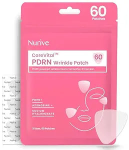 PDRN Collagen Wrinkle Patches for Face 60 Count Lifting