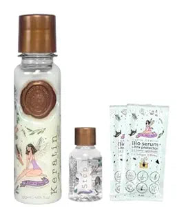 MAIKE AMOUR Keratina, RITUAL BOTANICO 120 ml - Keratin Treatment with 12 Natural Oils and Amino Acids for Shine, Softness and Nutrition. Original Product from COLOMBIA.