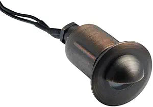 Kichler 15491CBR Transitional One Light Recessed with Cowl in Brass Finish, 1.25 inches