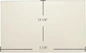 Avalon Astoria Pellet Side Door Glass Replacement Γ 5 7/8" x 13 1/4" High-Temperature Ceramic Glass Panel (901-02005)