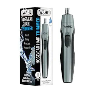 Wahl Clipper Battery Operated Precision Ear & Nose Hair Trimmer for Men