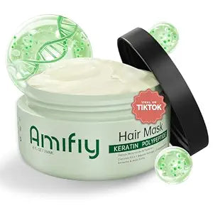 Keratin Hair Mask, Multi-care Deep Conditioning Hair Mask for Dry Damaged Hair, Anti-Frizz, Intensive Hydrating & Repairing Deep Conditioner for Strong, Smooth and Silky Hair, 8 Fl Oz