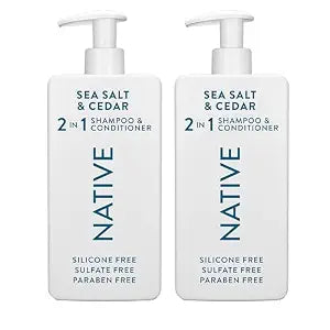 Native Sea Salt & Cedar 2N1 Shampoo & Conditioner Set 16.5 fl oz